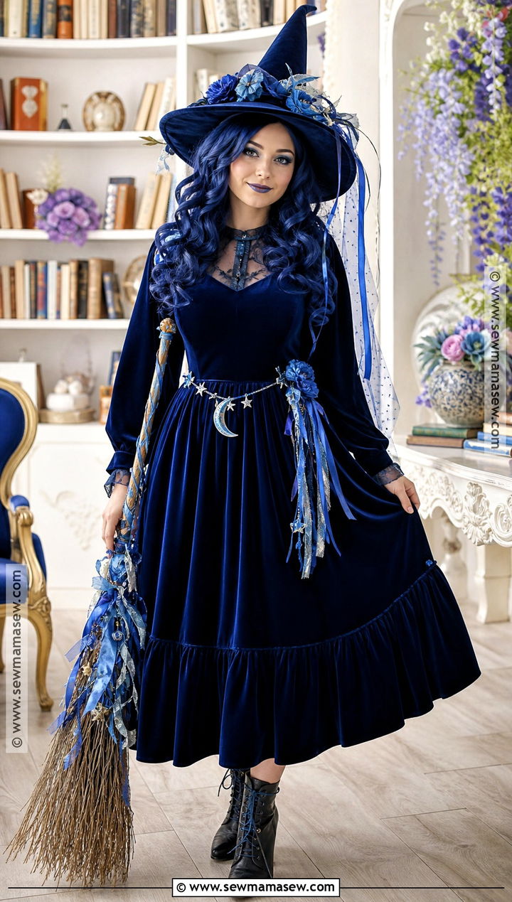 Blue Witch Costume - 30 blue costume ideas for women