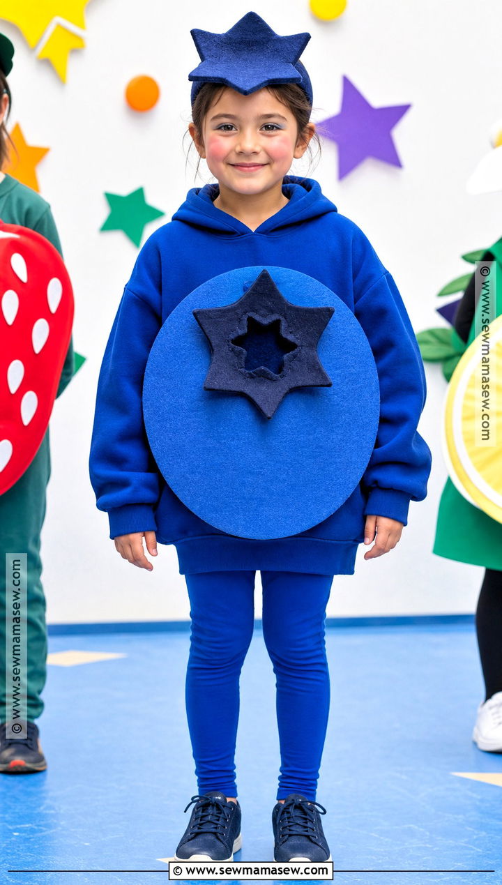 Blueberry Costume For Kids - 30 fruit costumes for kids
