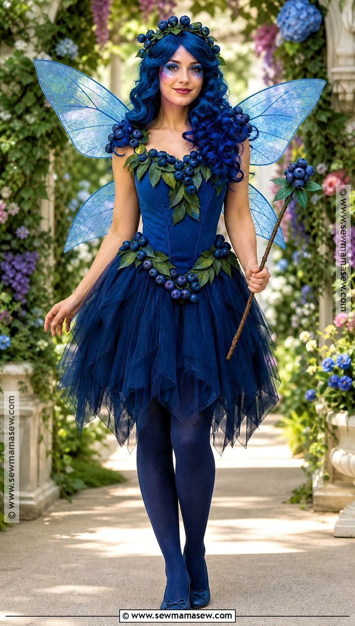 Blueberry Fairy Costume - 30 cute unique halloween costumes
