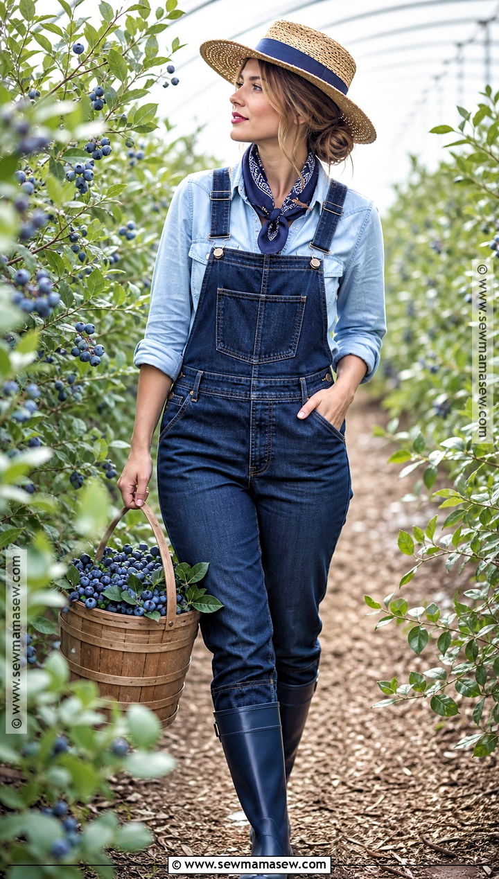 Blueberry Farm Farmer Costume - 30 farmer costume ideas for women
