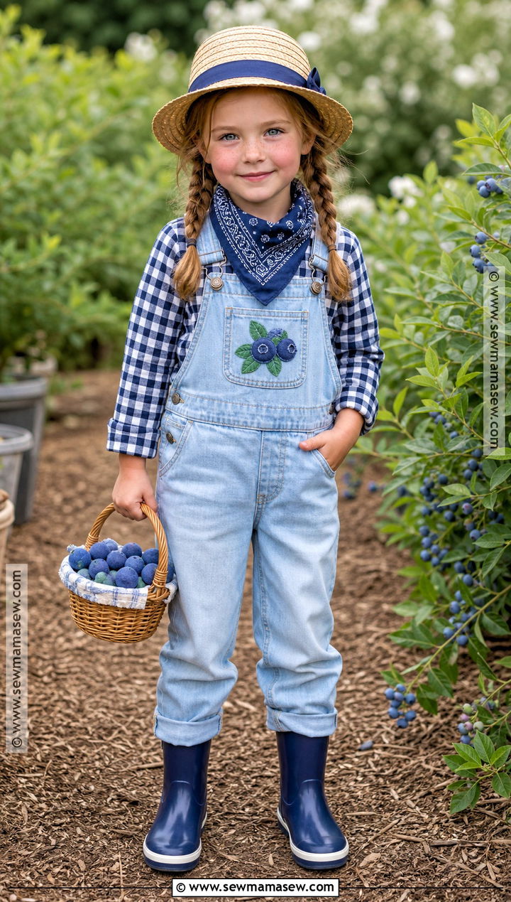 Blueberry Farm Farmer Costume - 30 farmer costume ideas for kids