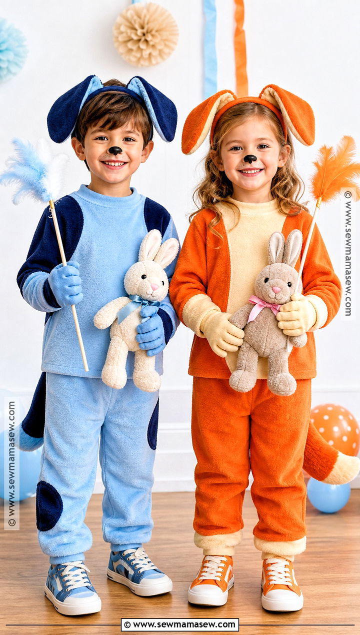 Bluey And Bingo Duo Costume - 35 bluey costume ideas