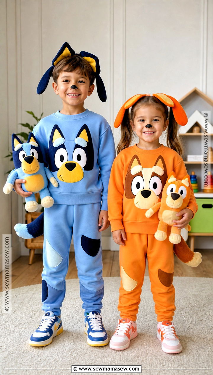 Bluey And Bingo Sibling Costume - 35 sibling costume ideas