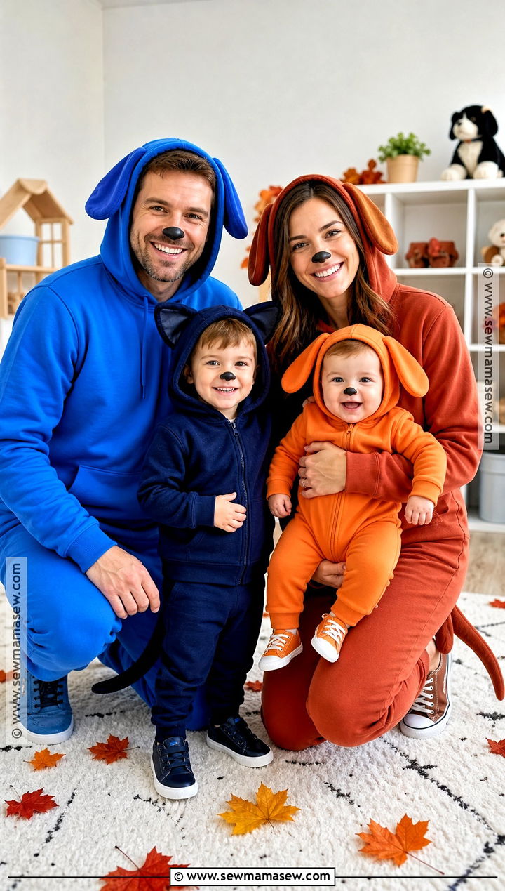 Bluey Family Costume - 45 family costumes