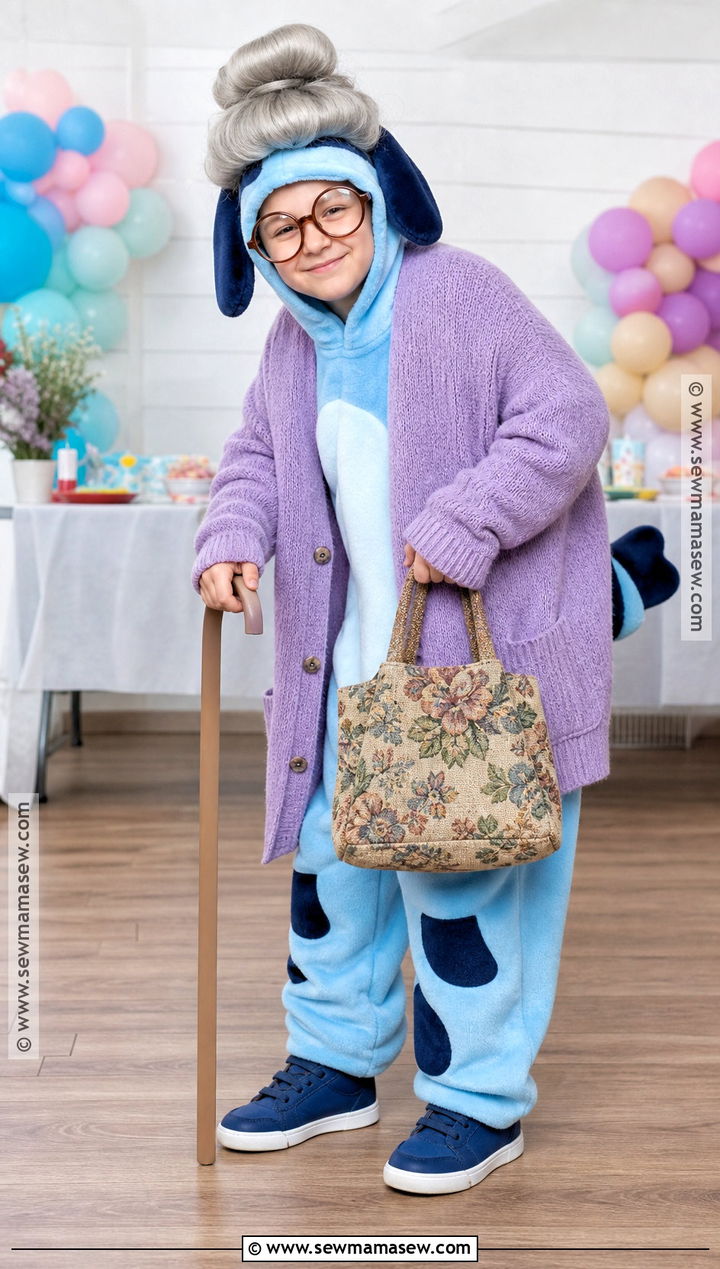 Bluey Janet Granny Costume - 35 bluey costume ideas