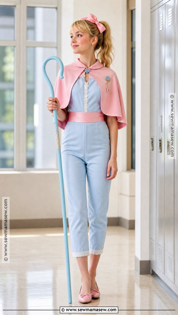 Bo Peep School Costume - 30 Disney Dress Up Day School Ideas