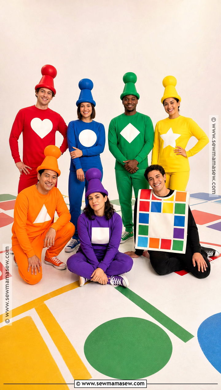 Board Game Piece Group Costume - 50 group costume ideas