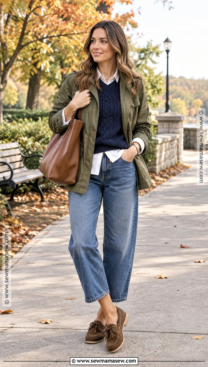 Boat Shoes With Barrel Leg Jeans - 15 Fall Shoe Trend Ideas 2026