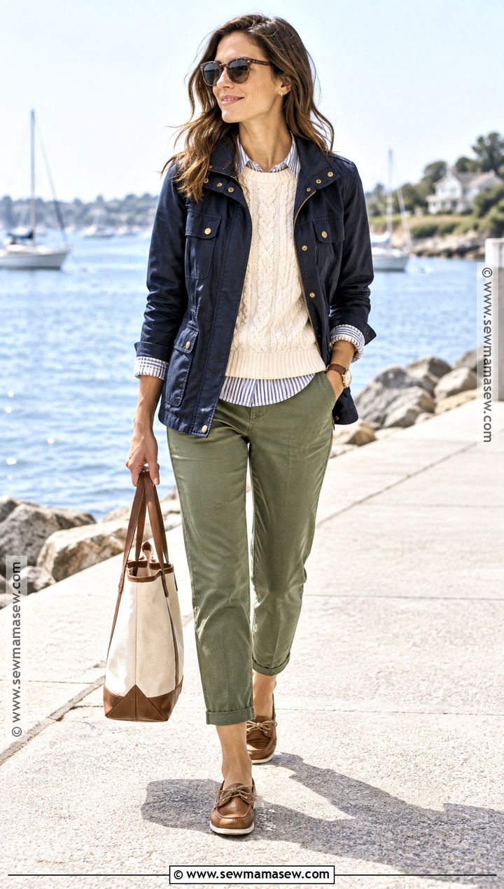 Boat Shoes With Chinos - 15 Fall Shoe Wardrobe Ideas