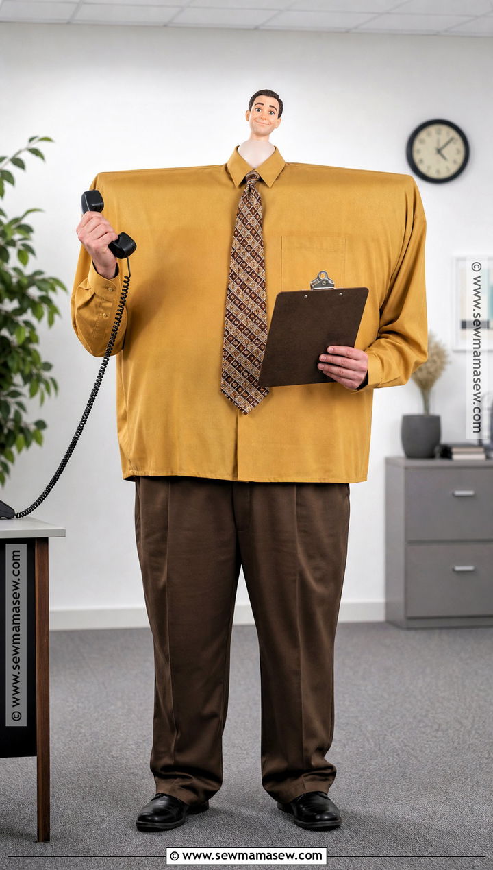 Bob Shrunken Head Office Costume - 35 beetlejuice halloween costume ideas