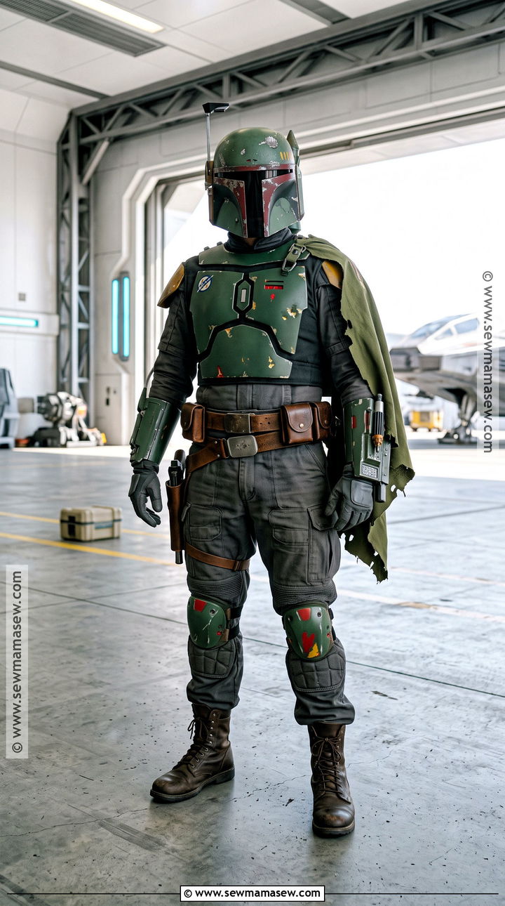 Boba Fett Costume With Green Armor - 30 Easy Star Wars Costumes