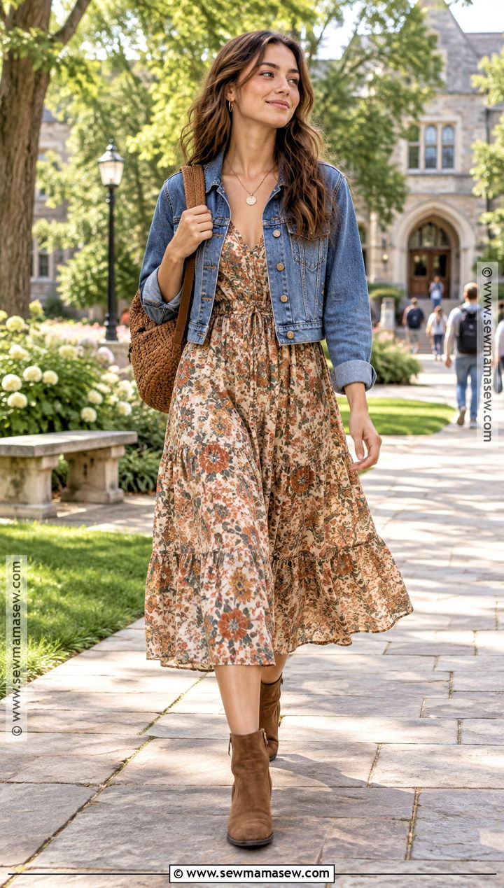Boho Back To School Outfit - 20 back to school aesthetic outfits