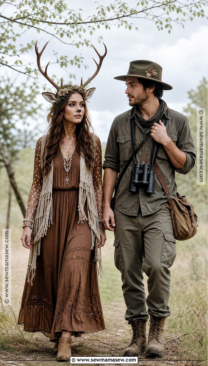 Boho Deer And Hunter Costume - 40 deer and hunter costume ideas