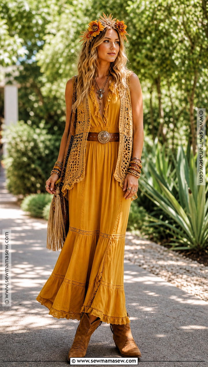 Boho Sun Costume - 30 Sun Halloween Costume Ideas