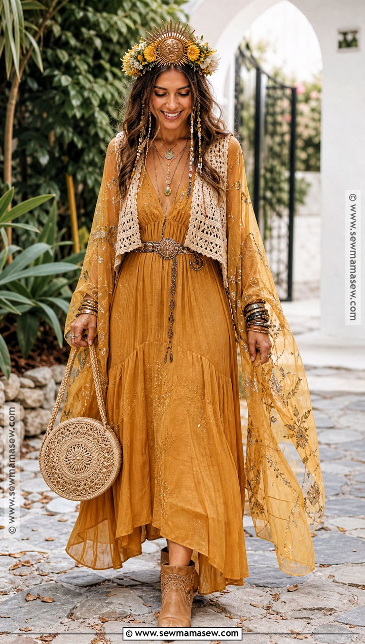 Boho Sun Costume - 30 Sun Costume Ideas for Women