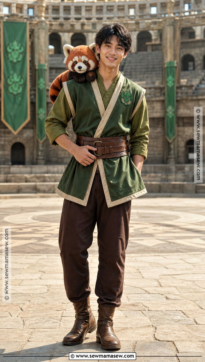 Bolin Earthbender Costume - 30 Avatar Costume Ideas