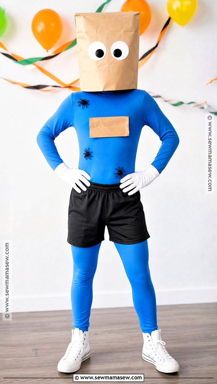 Bombastic Bag Man Costume - 35 spiderman halloween costume ideas