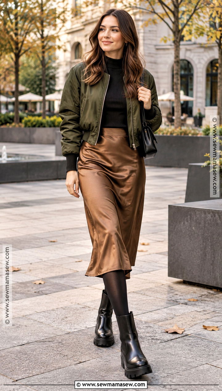 Bomber Jacket And Chelsea Boots Outfit - 15 Autumn Outfit With Jacket And Boots