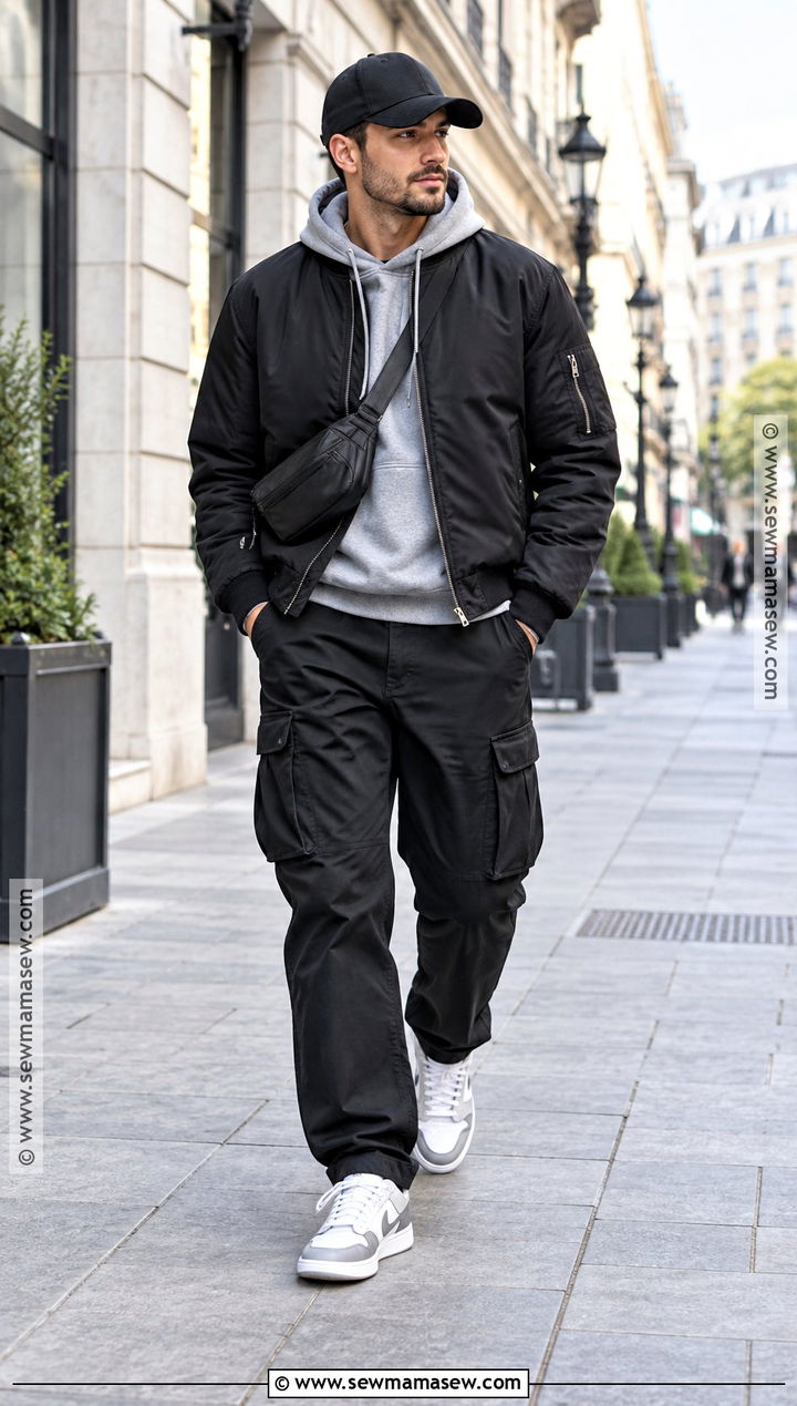 Bomber Jacket Fall Outfit - 25 fall fashion ideas for men