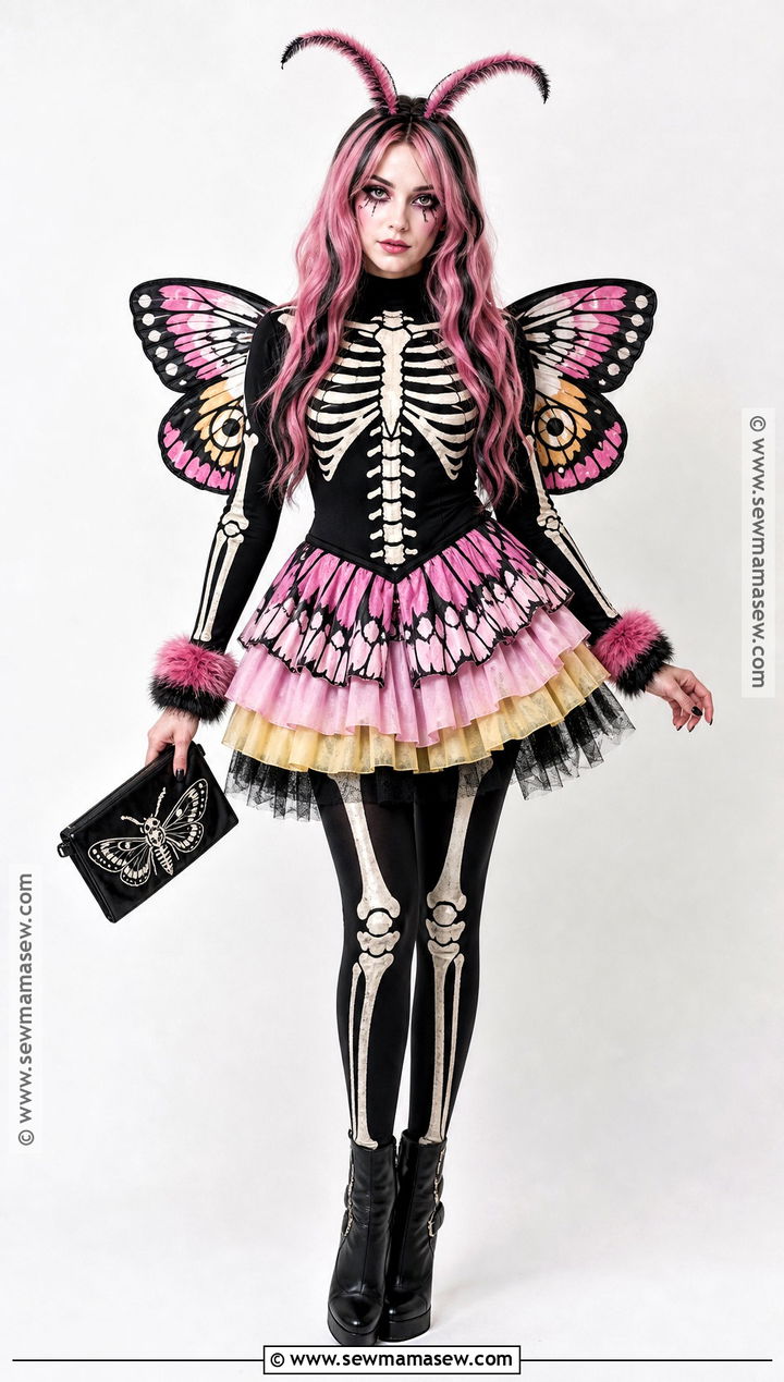 Bonita Femur Costume With Moth Wings - 40 monster high costumes