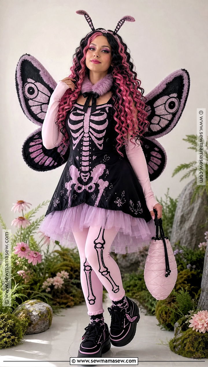 Bonita Femur Costume With Moth Wings - 35 monster high characters costumes