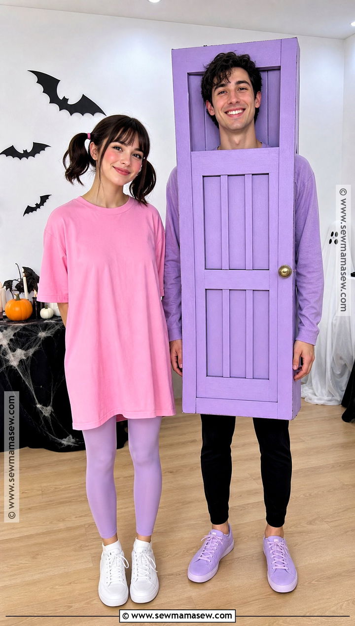 Boo And Door Costume - 30 boo halloween costume ideas