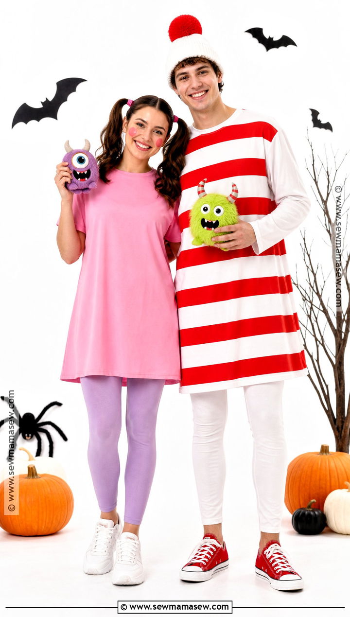 Boo And Sock Couple Costume - 30 boo halloween costume ideas