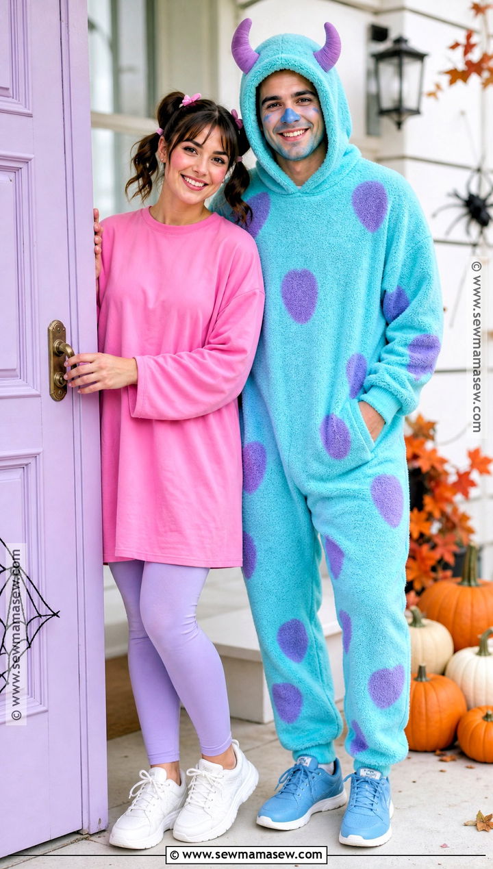 Boo And Sulley Couple Costume - 30 boo halloween costume ideas