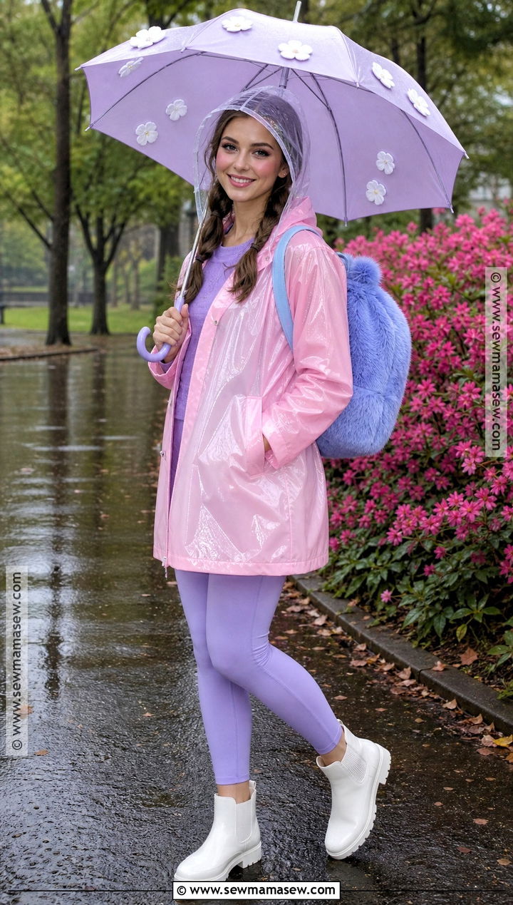 Boo Costume With Pink Raincoat - 35 boo monsters inc costume ideas