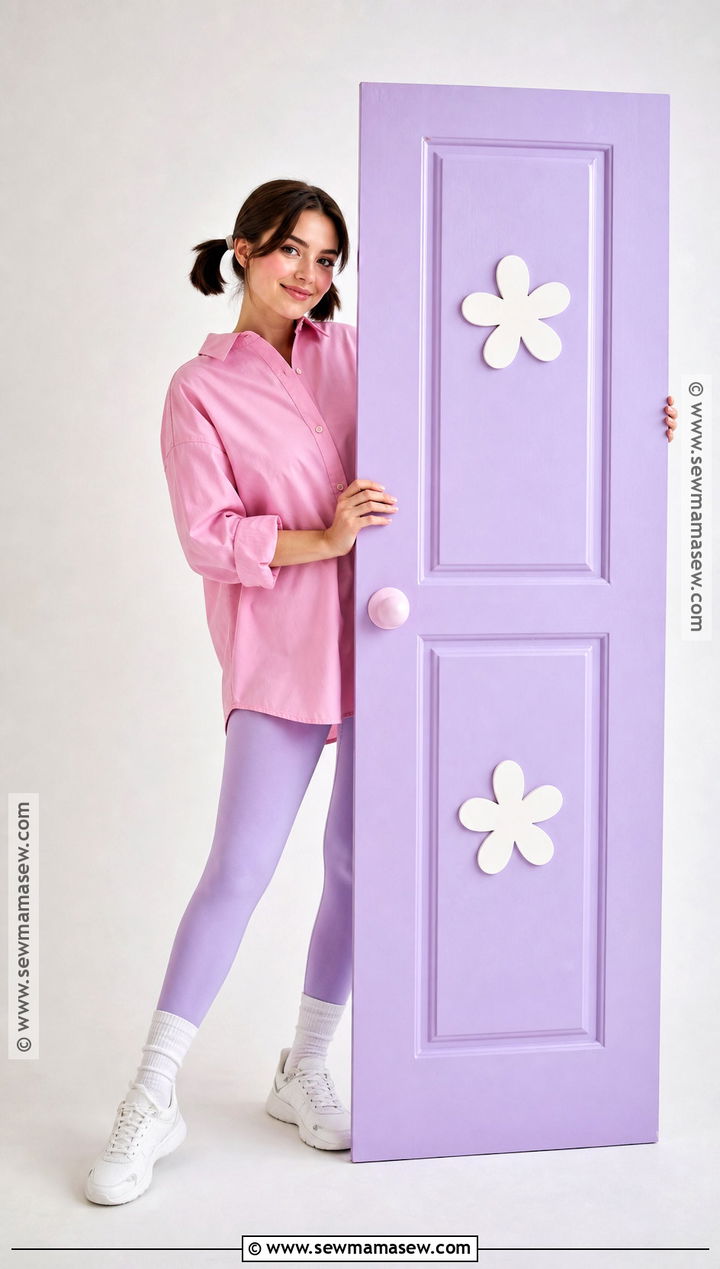 Boo Costume With Purple Door Prop - 35 boo monsters inc costume ideas