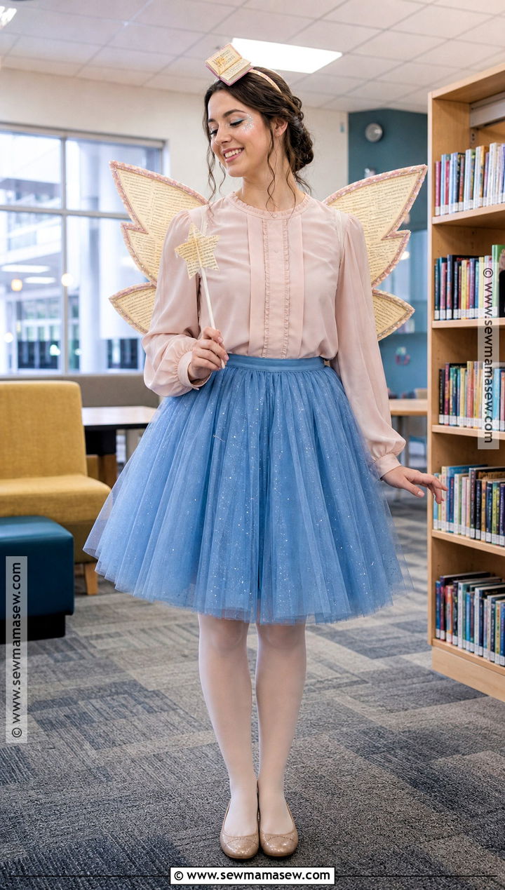 Book Fairy Costume With Tulle Skirt - 35 school costume ideas