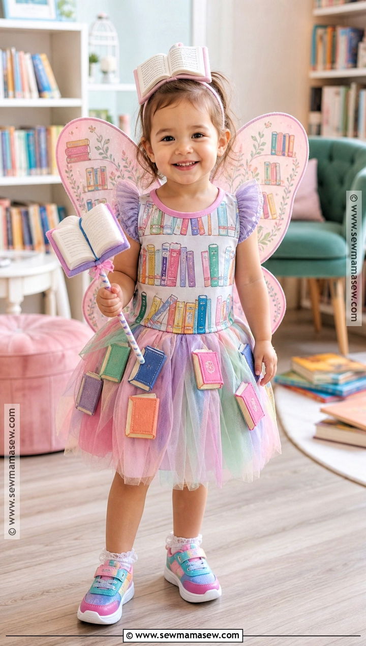 Book Fairy Costume - 30 toddler fairy costume ideas