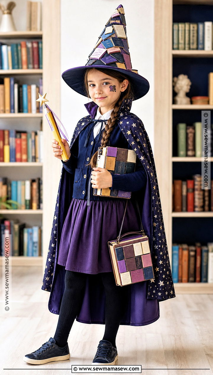 Book Witch Costume - 30 kids witch costume ideas