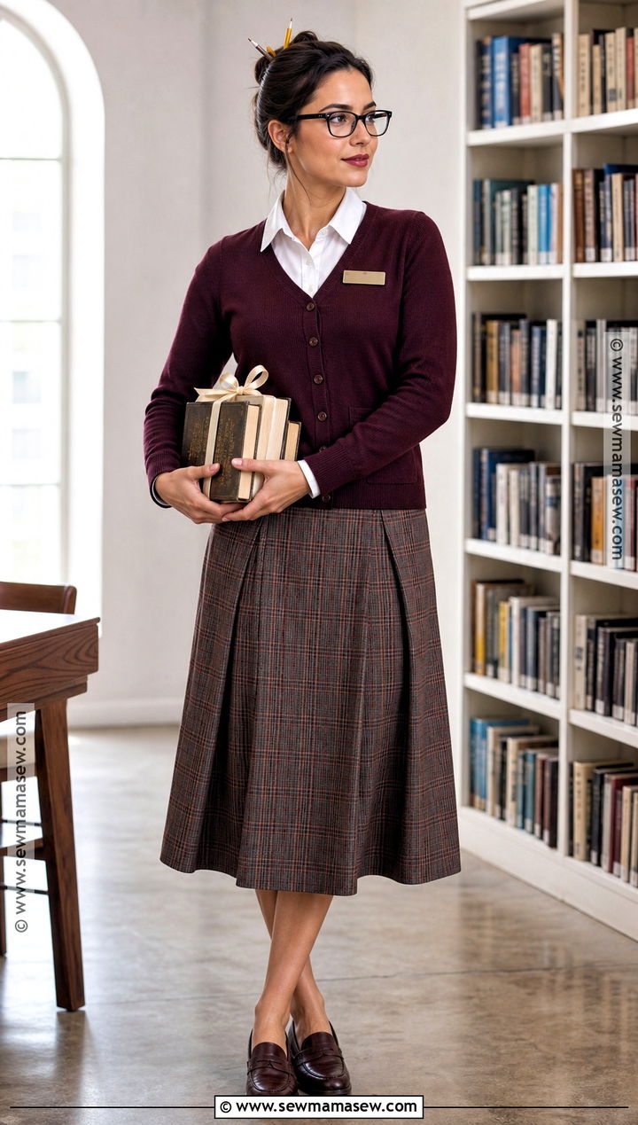 Bookish Librarian Costume - 50 easy costume ideas