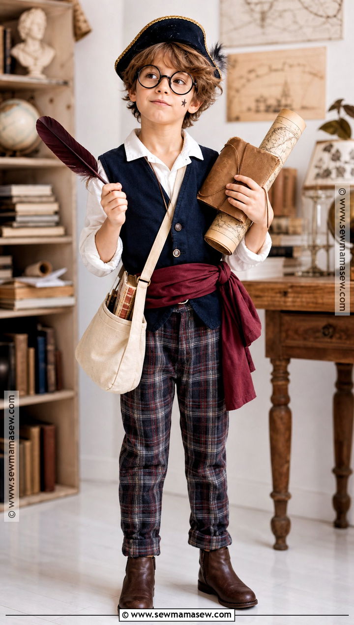 Bookish Pirate Costume - 35 pirate costume ideas for kids