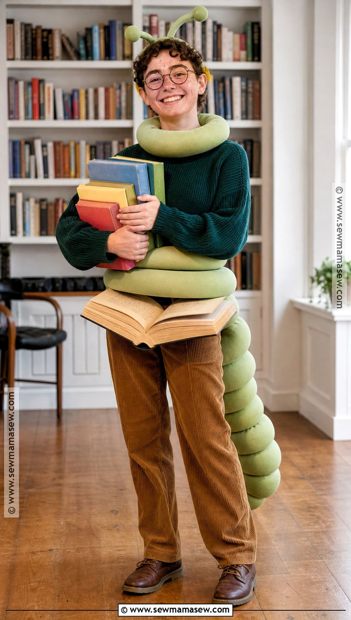 Bookworm Costume - 30 Play On Words Costumes