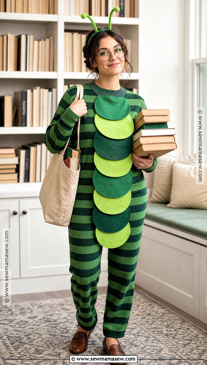 Bookworm Costume - 45 clever halloween costumes