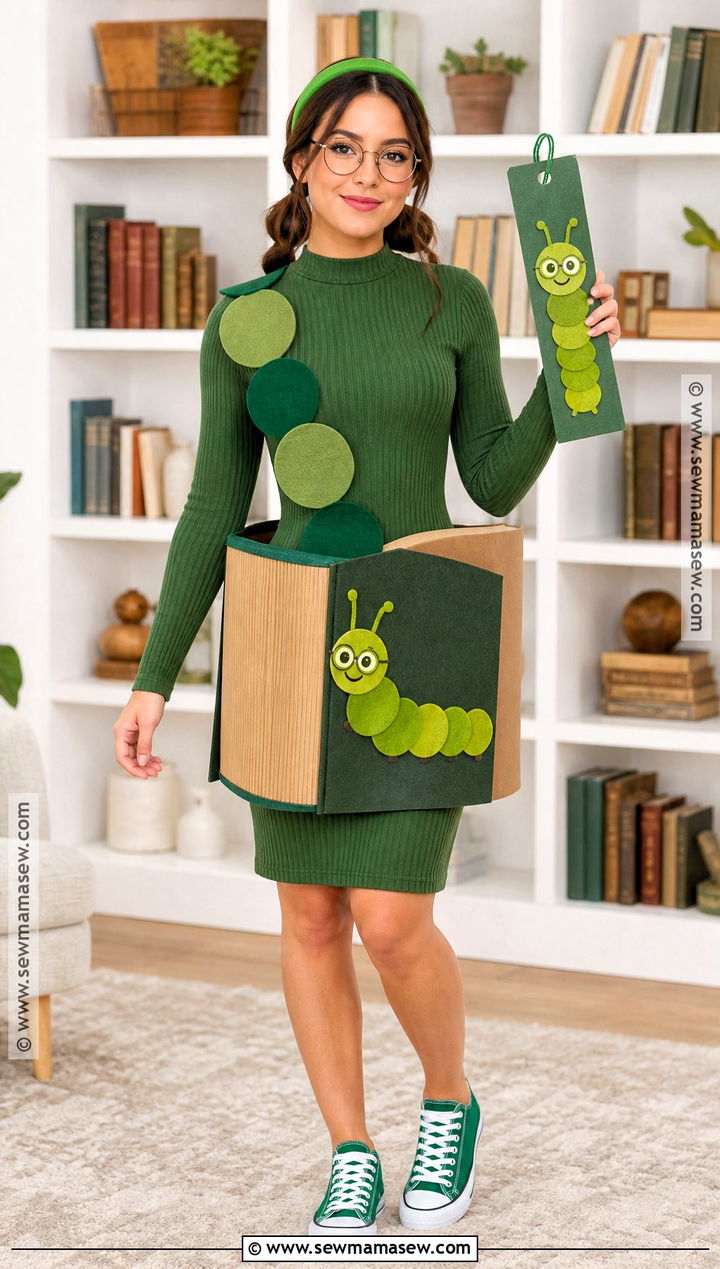 Bookworm Costume - 45 funny halloween costumes for women