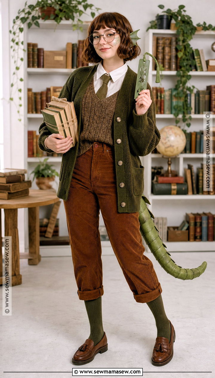 Bookworm Librarian Costume - 30 cute unique halloween costumes