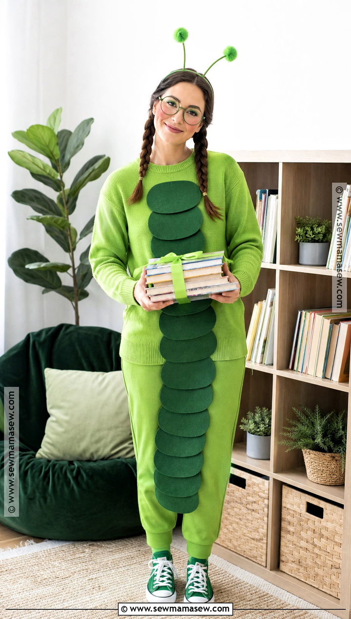 Bookworm Teacher Costume - 30 teacher costumes for halloween