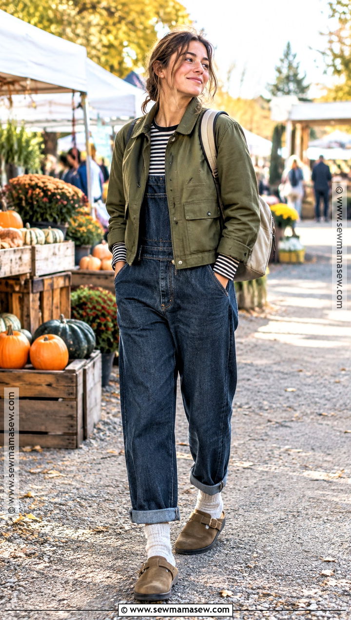 Boston Clogs With Overalls - 20 boston clogs outfit women fall ideas