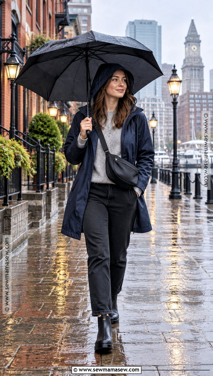 Boston Raincoat and Chelsea Boots Outfit - 25 Boston Outfits Fall