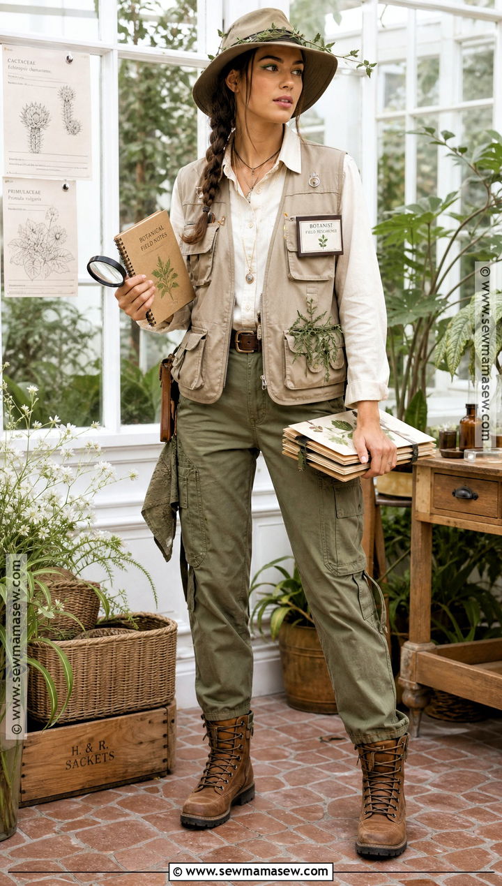 Botanical Field Researcher Costume - 30 original halloween costumes for women