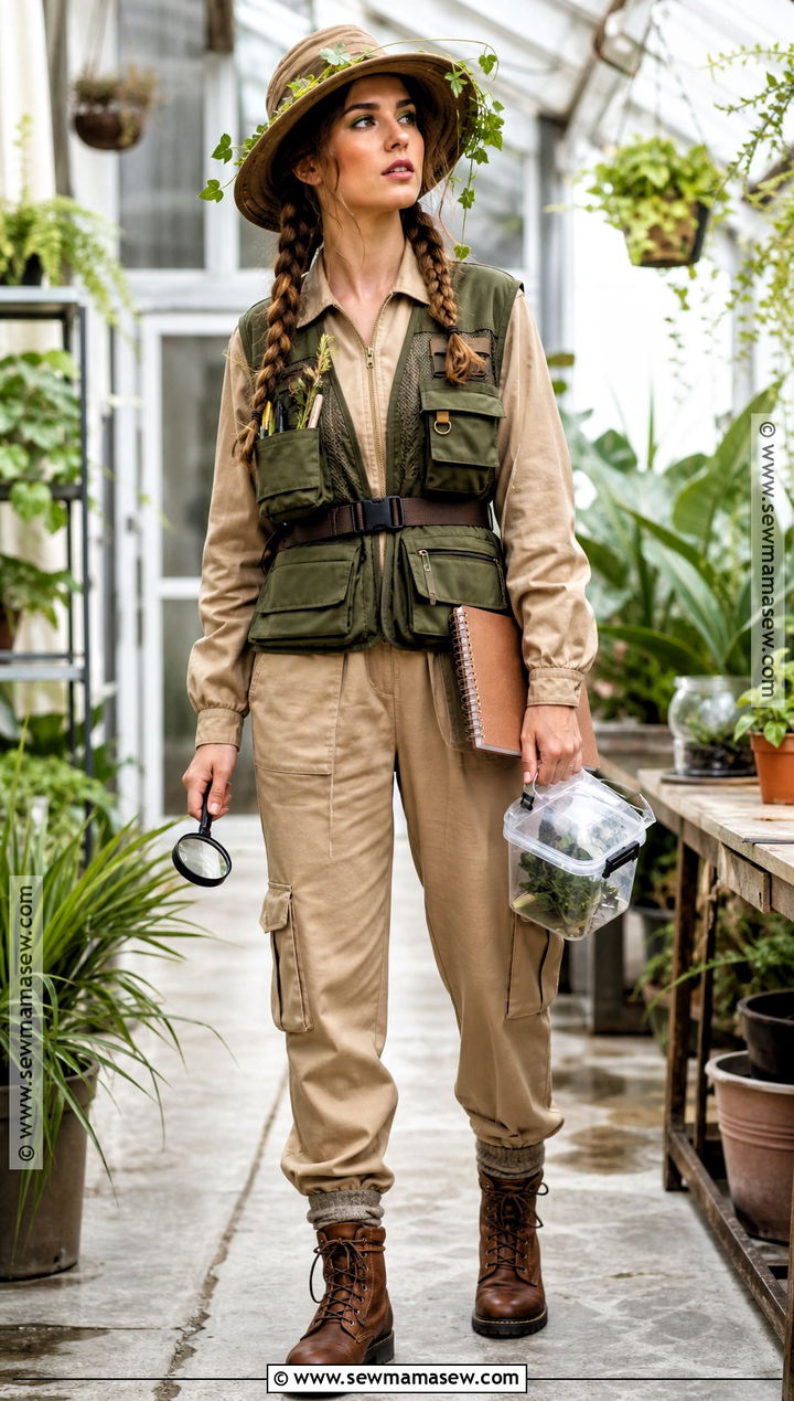 Botanical Scientist Costume - 40 non basic halloween costumes