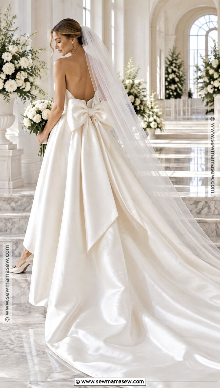 Bow Back Bridal Gown - 15 Fall 2026 Bridal Gowns