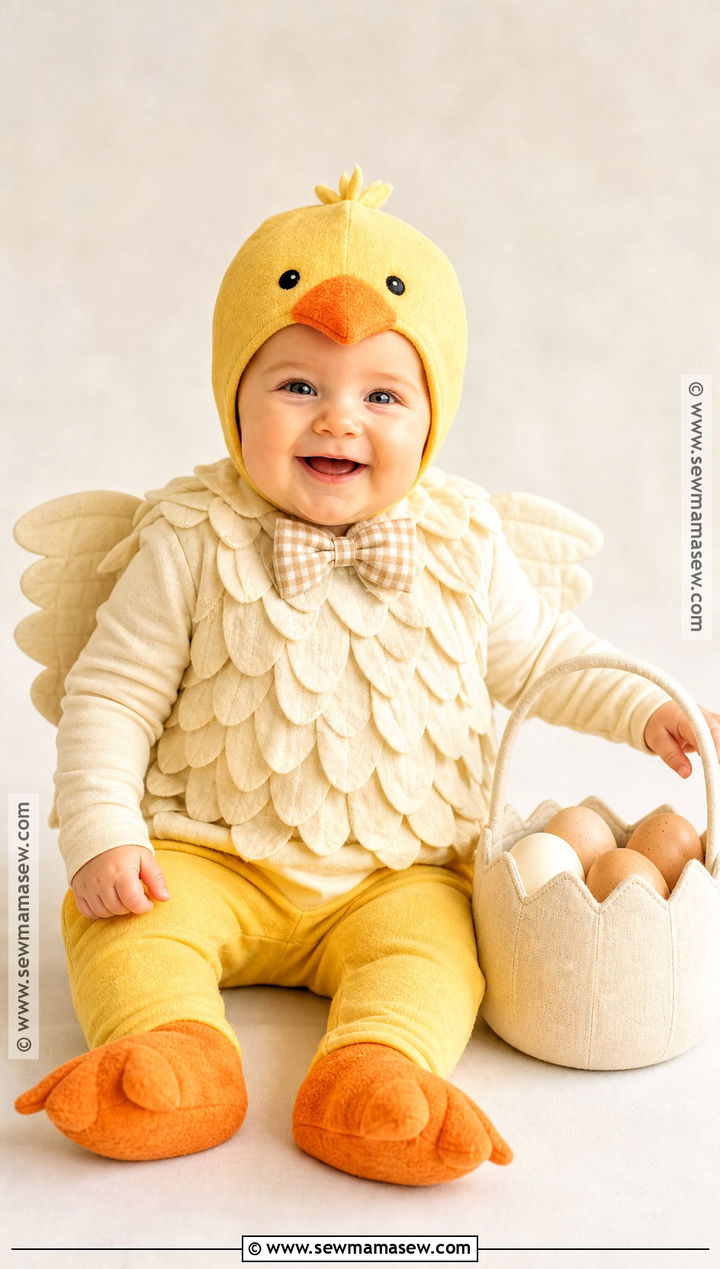 Bow Tie Baby Chicken Costume - 30 baby chicken costume ideas