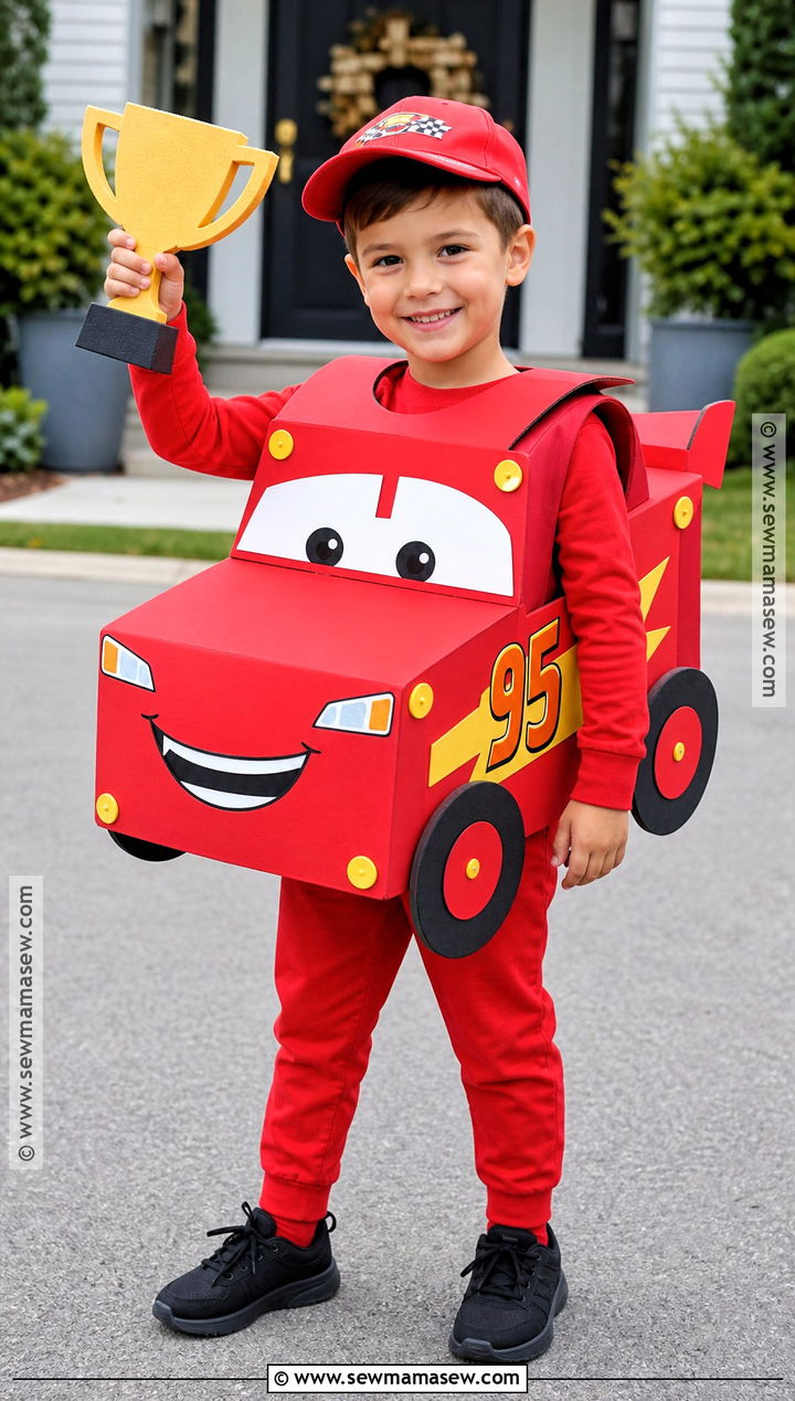 Box Tunic Lightning McQueen Costume - 45 lightning mcqueen costume ideas