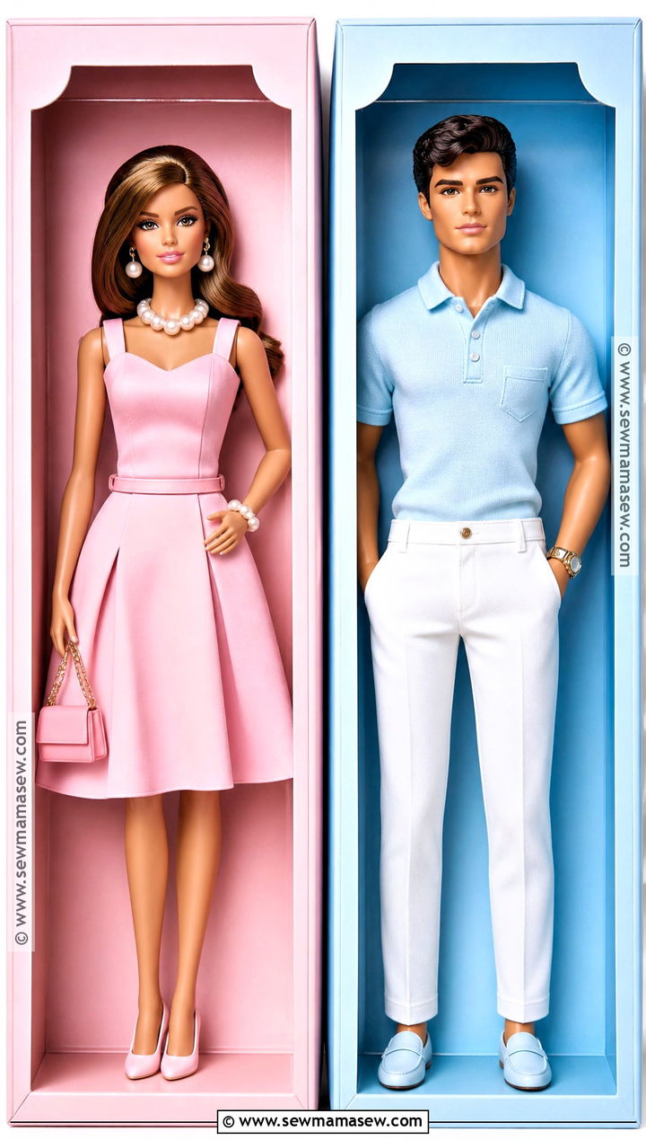 Boxed Doll Barbie And Ken Costume - 40 barbie and ken costume ideas