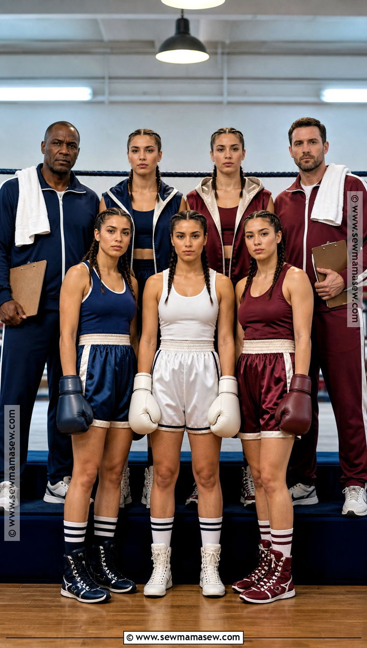 Boxing Gym Team Costume With Coaches - 30 team costume ideas sports