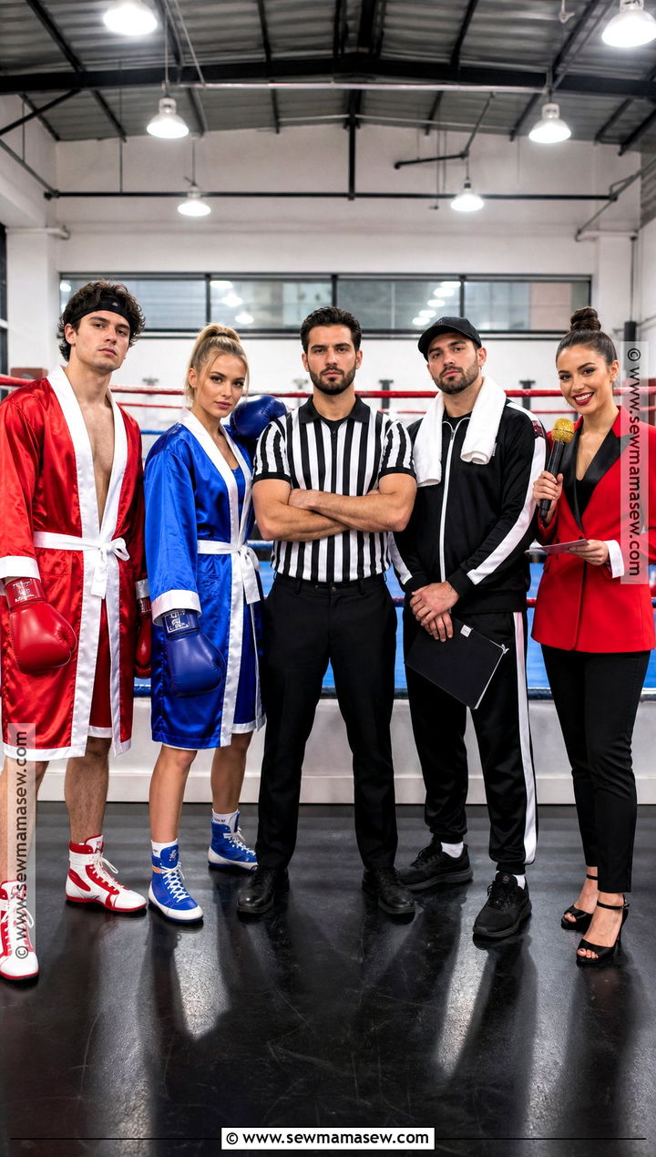 Boxing Ring Group Costume - 30 Boxing Halloween Costume Ideas